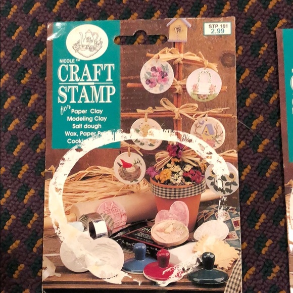 ceramic cookie & craft stamps - Picture 2 of 16